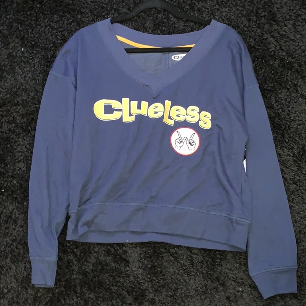 Clueless blue long sleeve!